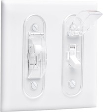 Wall Switch Guard, Childproof Light Switch Cover Guard Toggle Style Light Sw