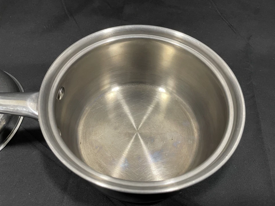 Herramienta de Colección del Comercio Belgique Clásica ~ Olla de 2 cuartos con Tapa de Ventilación ~ Sin Humo y Mascotas ~ Foto 3 de 4