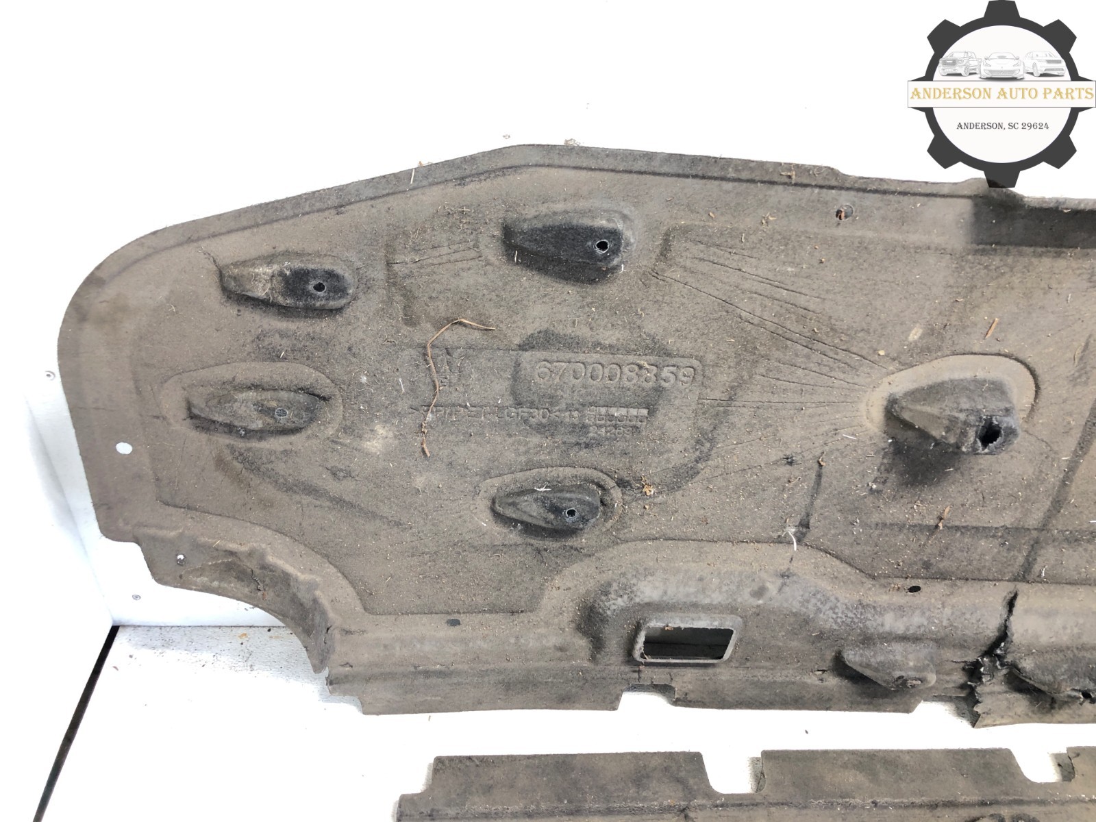 2014-2020 MASERATI QUATTROPORTE LEFT RIGHT SIDE UNDERBODY SPLASH SHIELD SET OEM