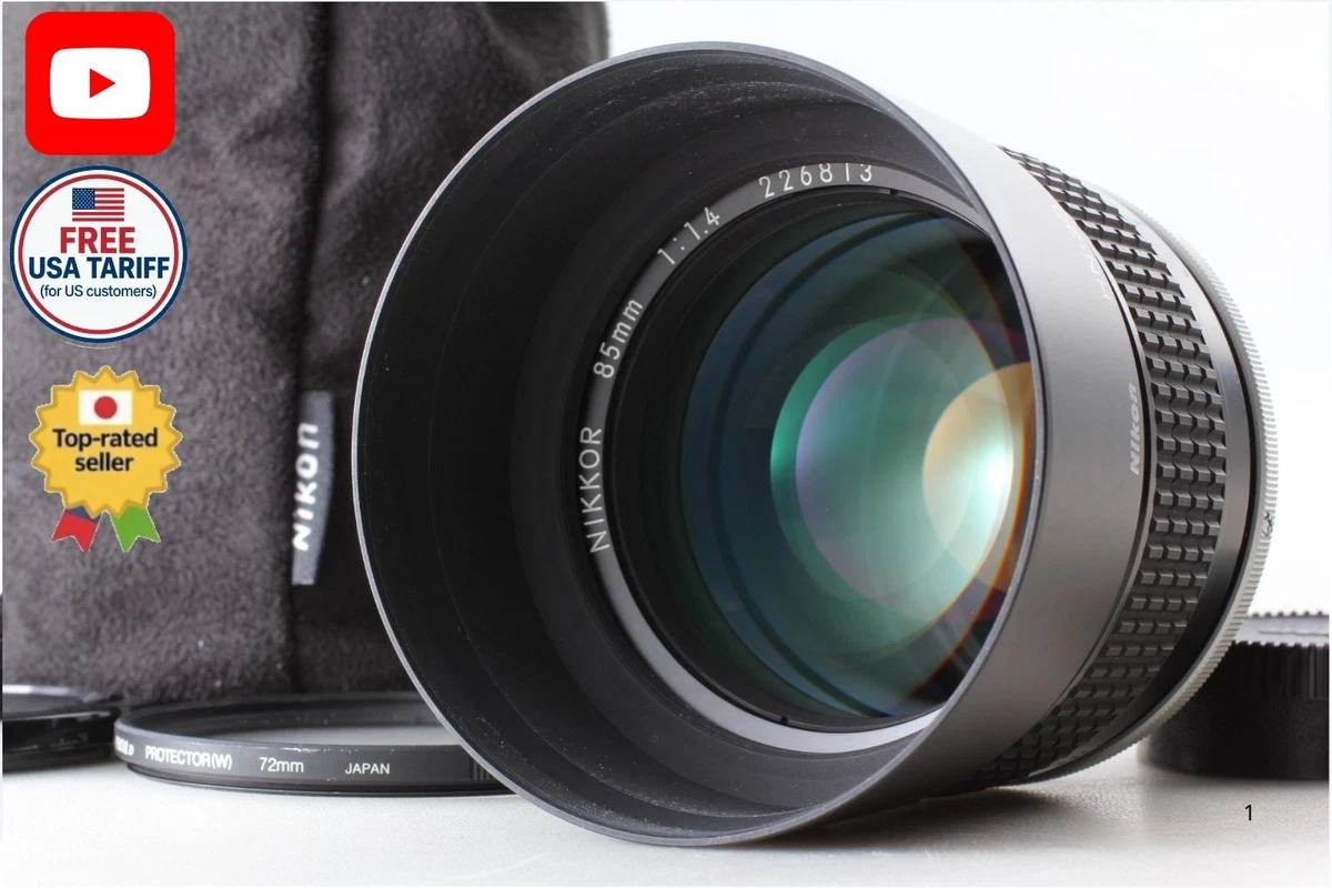 Nikon AI-S 85mm f/1.4 Camera Lenses for sale | eBay