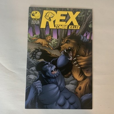 Rex Zombie Killer #2 2013 Big Dog Ink Horror Comic Gorilla vs Bear NM