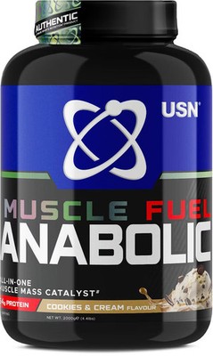 USN Muscle Fuel Anabolic, 2000 g Dose, Cookies & Cream