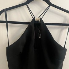 Halston NWT Size 0 Jump Suit in Black