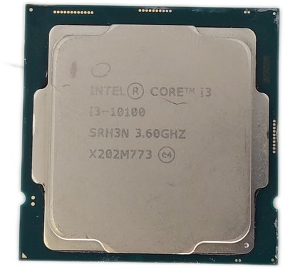 Intel Core i3-10100 SRH3N 3.6GHz 4-Core LGA 1200 CPU PROCESSOR