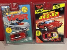 LOT OF 2 NOS TYCO MAGNUM 440-X2 KELLOGS #5 & VIPER RT  SLOT CARS- FREE MAILING
