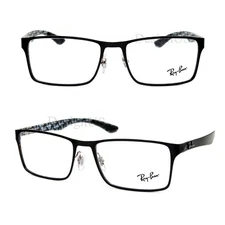 Ray Ban RB 8415 2861 Carbon Fiber Black size 53/17/145 Eyeglasses