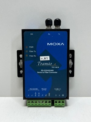 Moxa TCF-142-S-ST Seriell zu Fiber Konverter RS-232/422/485 Industrie