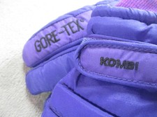 Kombi Gloves Mens Medium Purple Pacific II Gore Tex Thinsulate Ski Snow Winter