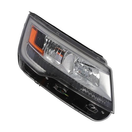 For 2016-18 Ford Explorer Sport w/ Black Bezel LED Headlight Headlamp Passenger - Picture 8 of 10