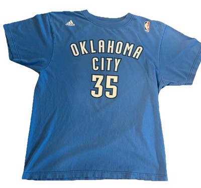 Mens Oklahoma City Thunder Kevin Durant #35 T-Shirt Jersey Size: L