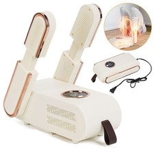Portable Electric Shoe Glove Boot Dryer and Warmer Adjustable Rack Timer Winter