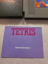 Tetris Nintendo NES Game 1989 With Sleeve And Manual Tested
