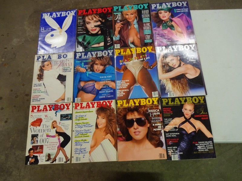 Playboy Magazine 1987 Complete