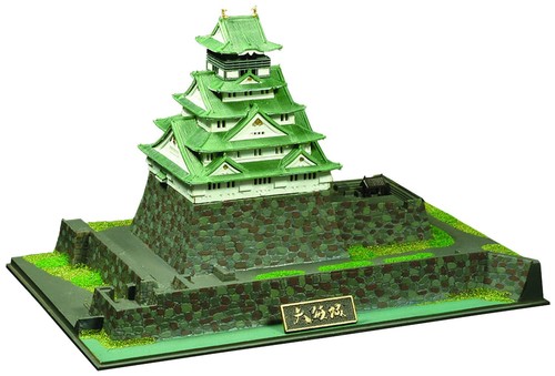 Doyusha 1/800 Japan s Famous Castle JOYJOY Collection Osaka Castle Plastic Model - Picture 1 of 6