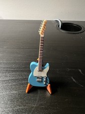 Flaccid Blue Japanese Special Fender Telecaster miniature model [From Japan ]