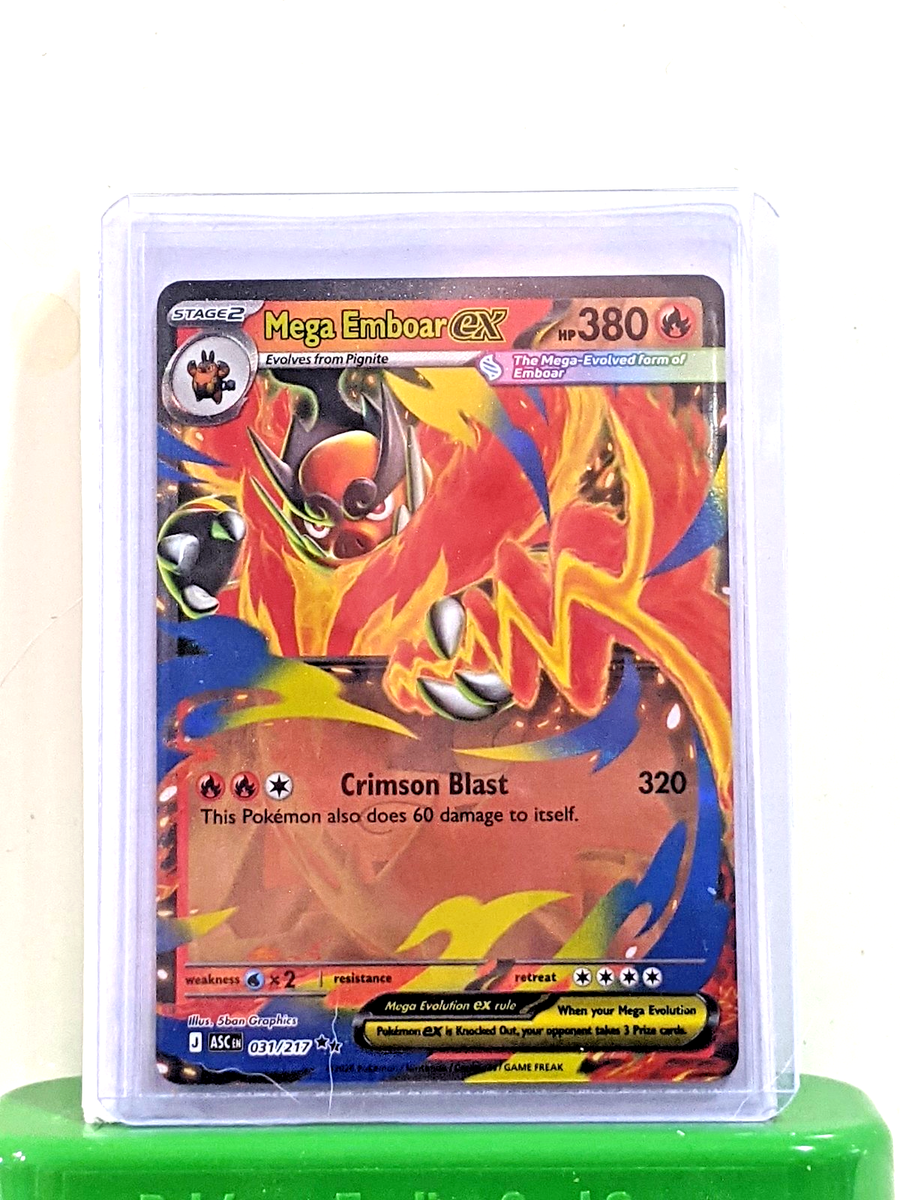 Mega Emboar EX 031/217 - Pokémon TCG - Ascended Heroes - (ASC EN
