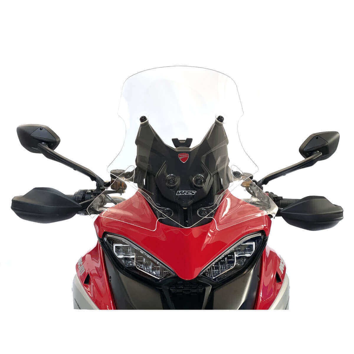 Bulle Haute Claire WRS Caponord pour Ducati Multistrada V4 1200 S de 2021 à 2024