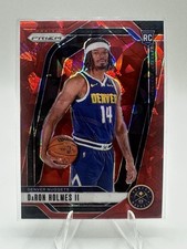 2024-25 Panini Prizm - DaRon Holmes #235 Red Ice Prizm (RC)
