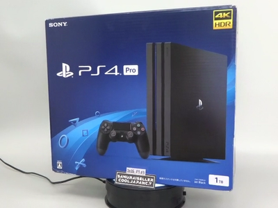 Sony PS4 PlayStation 4 Pro Jet Black 1TB Console CUH-7200BB01