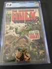 INCREDIBLE HULK #120 (1969) - GRADE 7 CGC- INHUMANS AND MAXIMUS DEFEATED HULK