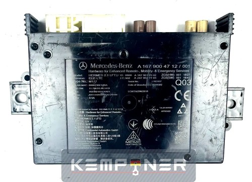 A1679004712, contrôleur de communication télématique GLE W167, original Mercedes - Photo 1/5