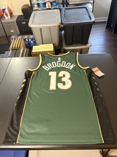 Malcolm Brogdon Signed Autograph Boston Celtics City Jersey PSA Coa 6th Man - Picture 13 of 23