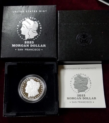 2023 Morgan Silver Dollar | UNC | Silver $1 MSD | San Francisco | Proof