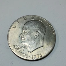 1776-1976 Eisenhower Liberty Bell Moon One Dollar US 1776-1976 Eisenhower Liber