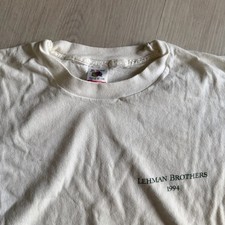 Vintage Lehman Brothers Wall Street Finance Shirt Men’s XL