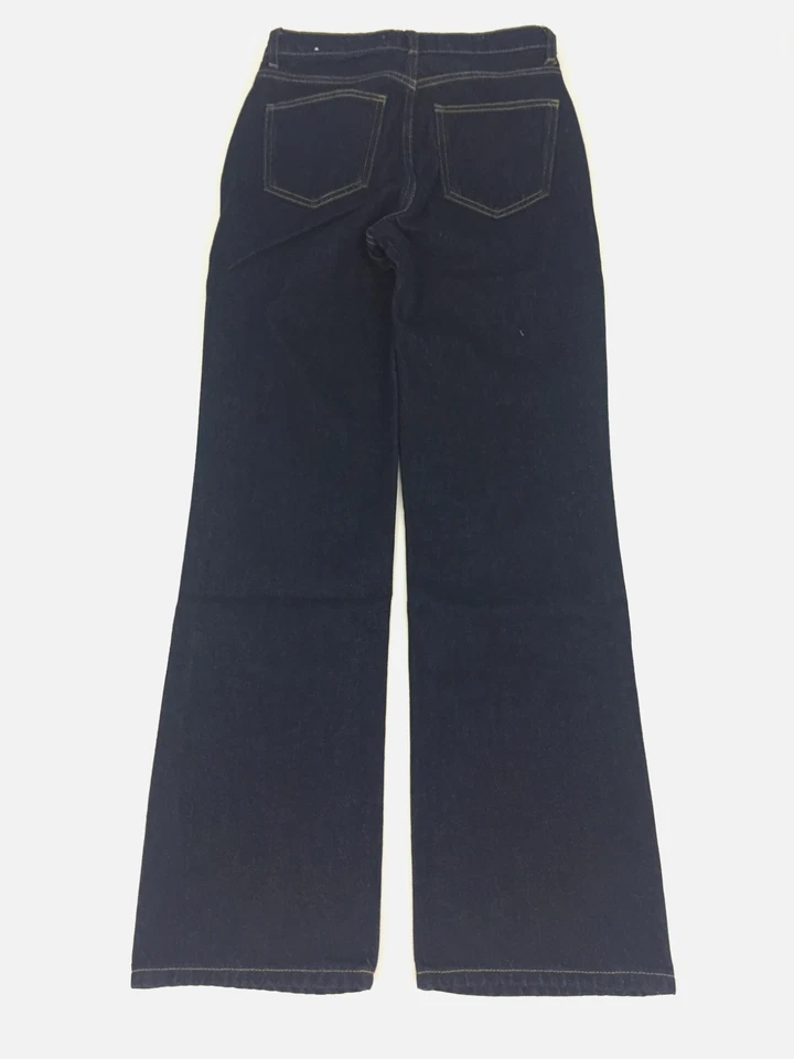 Mango Women's Denim Jeans Indigo Blue Straight Leg "Matilda" Rinse Wash New F1 - Image 2 of 4