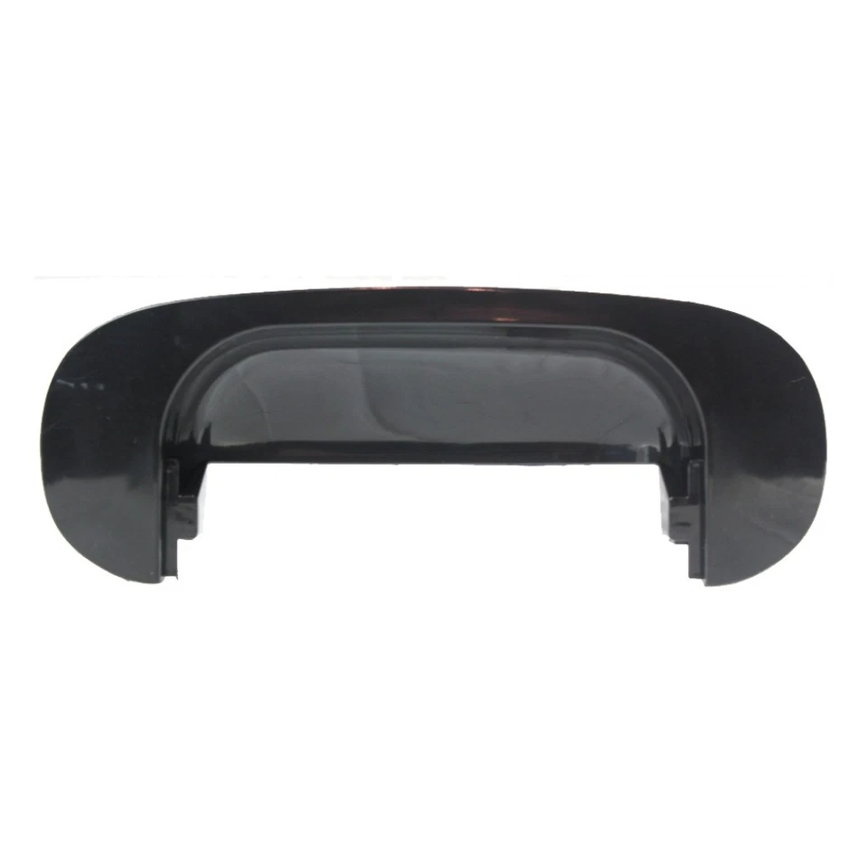 适用于道奇 Ram 1500 1994 - 2001 尾门手柄和边框 | 一对 | 光滑黑色 — 第 2/4 张图片