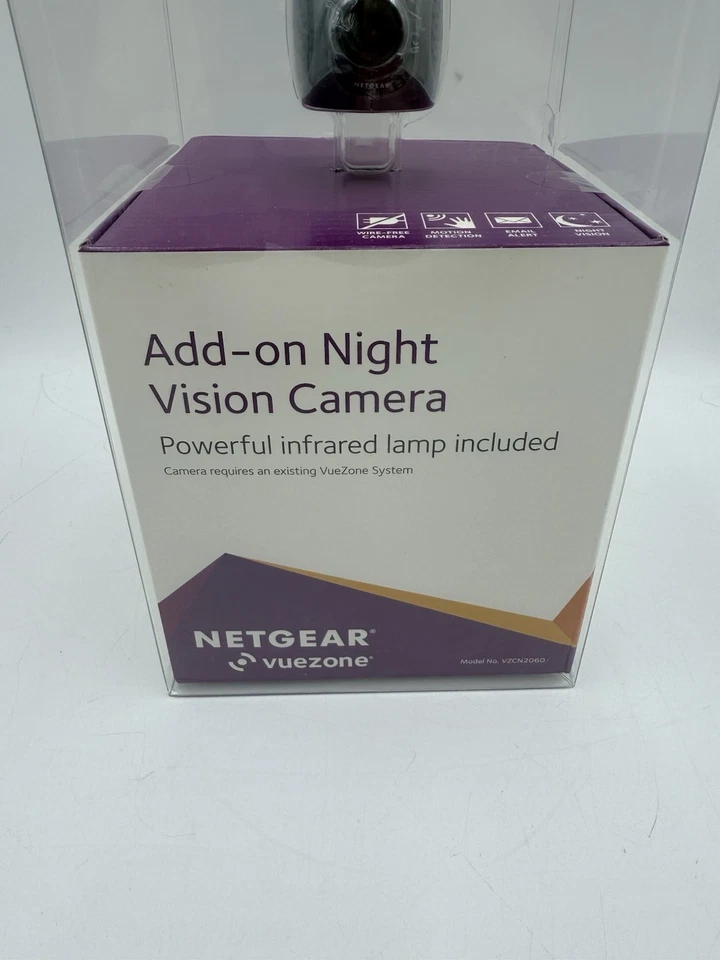 Netgear Add-on Night Vision Camera Vuezone VZCN2060 New Sealed - Image 2 of 4