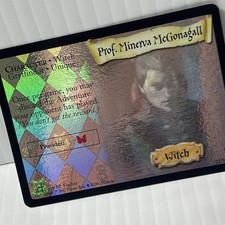 Harry Potter TCG Quidditch Holo Foil Professor Minerva McGonagall 21/80 /4j-h
