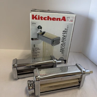 KitchenAid KPRA Pasta Roller & Cutter Set Mixer Attachment 2 Piece - Image 1 of 4