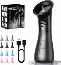 Ear Wax Removal, Electric Ear Cleaner with LED Display Dual Tank Ear Irrigation