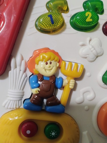 HTF Vintage VTech Little Smart Light N Smile Farm Learning Tablet Toy WORKS - Picture 8 of 13
