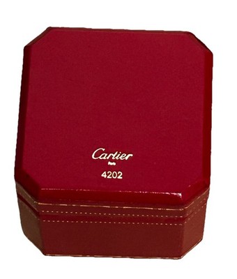 Cartier Ring Jewelry Case Empty Box 4202