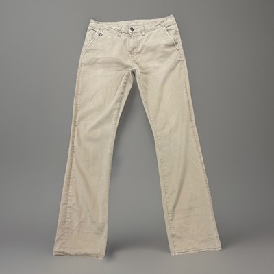 Buffalo David Bitton Evan-X Pants Mens 34x34 Khaki Slim Straight Flat Front