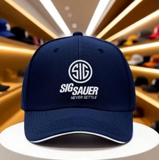 Sig Sauer, Schießsport, Jagd, Basecap, Mütze, Hut, Sonnenschutz, Navy Blue