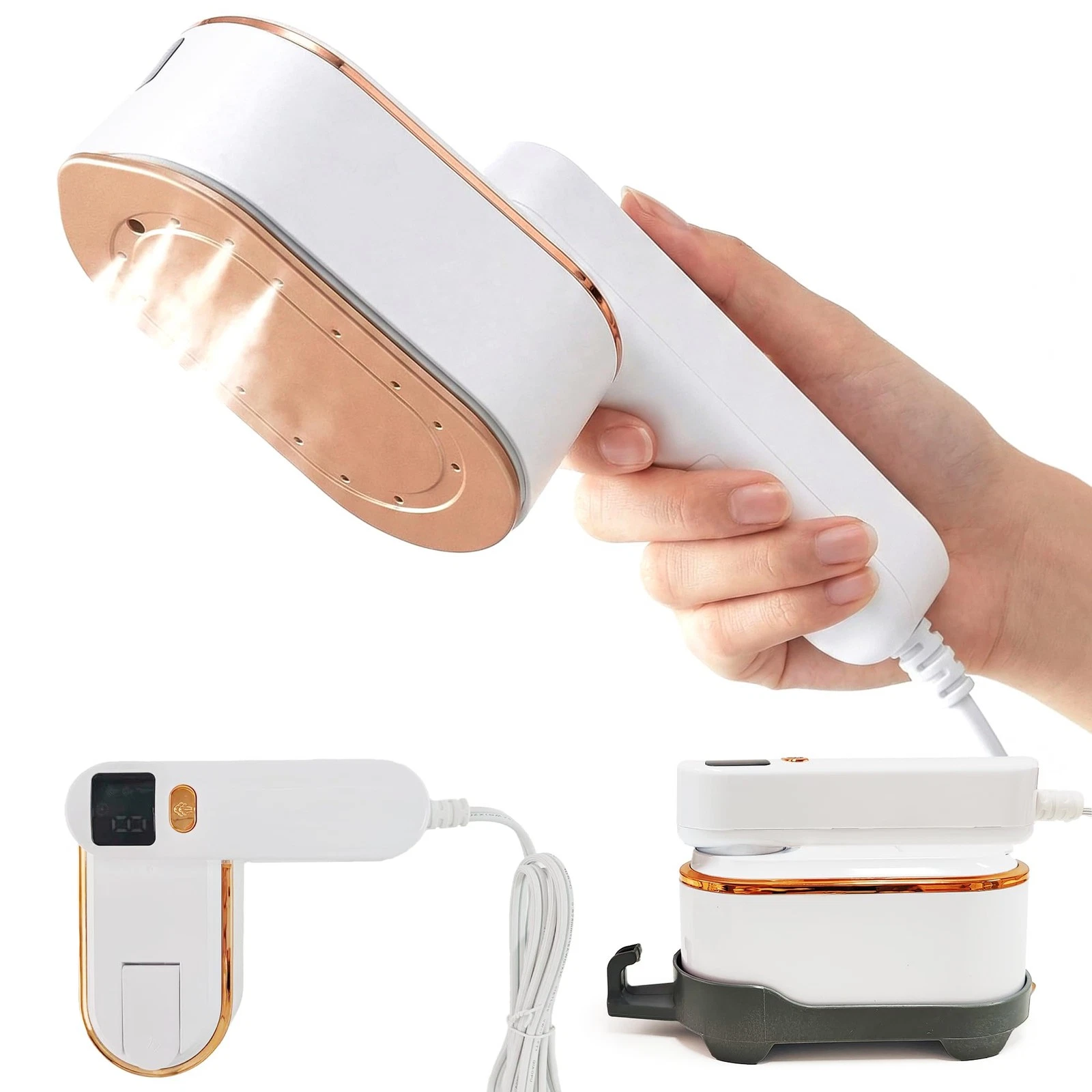 Steamer for Clothes Portable Travel - 1200W Handheld Garment 2 in 1 Steam Iro...
Opens in a new wind