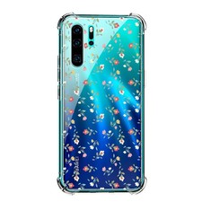 Image of Patterned Flora Soft Clear Back Case for Huawei P20 Pro Huawei P30Pro Back Shell