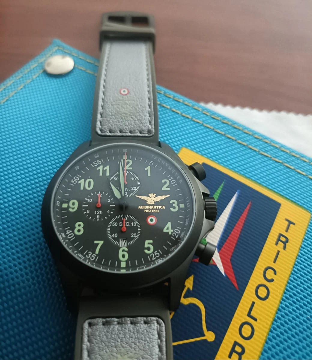 AIMES Orologio da uomo sportivo impermeabile militare multifunzione analogico digitale data sveglia cronometro tattica grande orologio da polso da uomo, verde militare