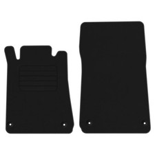 Velours Fußmatten für Mercedes SLK R170 Bj. 1996 – 2004 Automatten SCHWARZ STD