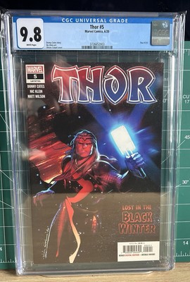 Thor #5 CGC 9.8 1st Full App Black Winter Donny Cates Marvel 2020