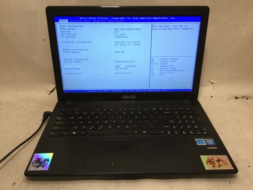 ASUS X551M / Intel Celeron N2815 @ 1.86GHz / (MISSING PARTS!) -MR