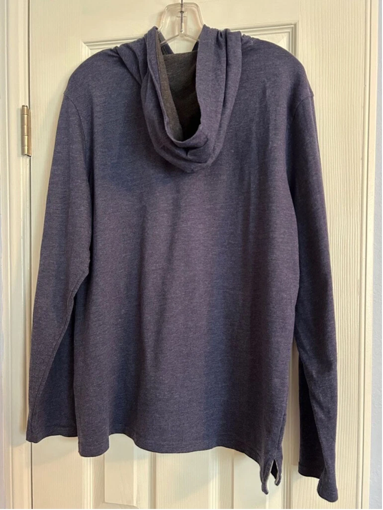 VETEMENTS Felpa con cappuccio blu Under Armour da uomo taglia L