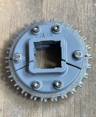 INTRALOX E1CNE7-1 SQUARE BORE SPLIT DOUBLE CONVEYOR SPROCKET 26 TEETH NEW