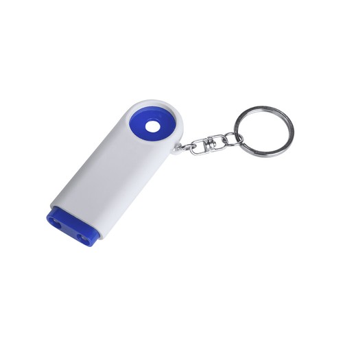 Keychain Token For Shopping Cart With Led Torch Light 1 EURO Coin - Picture 7 of 13