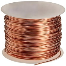 Pure Copper Wire Bare Uncoated Assorted Sizes Ø0.2mm-5mm Round Solid Copper Wire