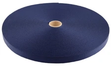 3/4 Inch Navy Blue Heavy Plus Nylon Webbing Closeout, 50 Yards